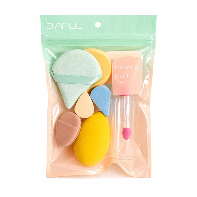 Set de Esponjas de Maquillaje + Accesorios Multifuncionales - 3516