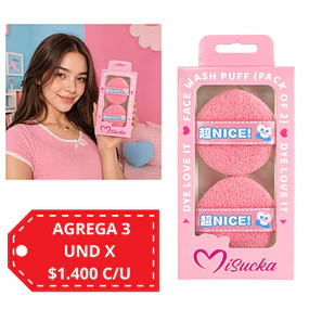 Set de Esponjas Faciales para Limpieza Misucka 2 Piezas - AU289 