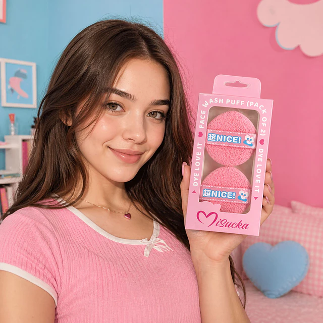 Set de Esponjas Faciales para Limpieza Misucka 2 Piezas - AU289 