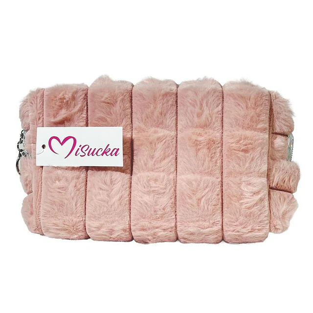 Cosmetiquero Peludo de Misucka Premium (Se envían Colores Surtidos) - AU292