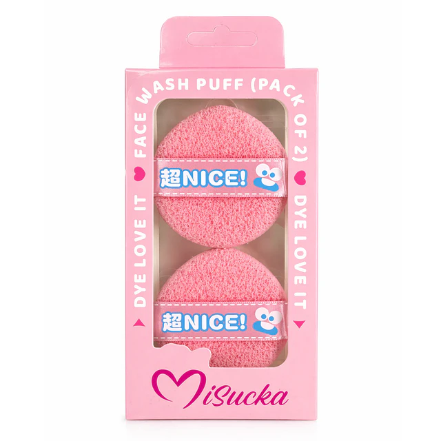 Caja de 12 Set de Esponjas Faciales para Limpieza Misucka 2 Piezas - AU295