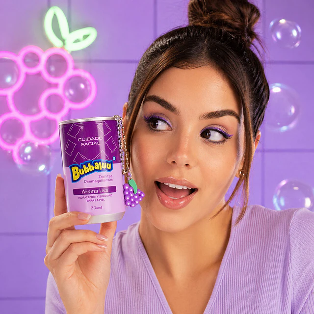 Toallas Desmaquillantes Bubbaluu en tarro 30 Unidades - 1860 UVA 