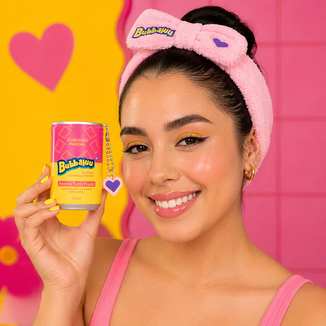 Toallas Desmaquillantes Bubbaluu en tarro 30 Unidades - 1861 TUTTI 