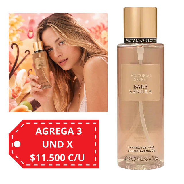 Bare Vanilla Victoria's Secret - 250 ML 