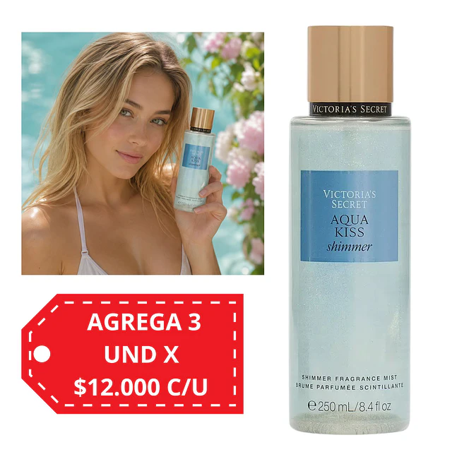 Aqua Kiss Shimmer Victorias Secret- 250 ml