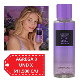 Body Mist Vcitorias Secret 250 ML - LOVE SPELL INTENSE 