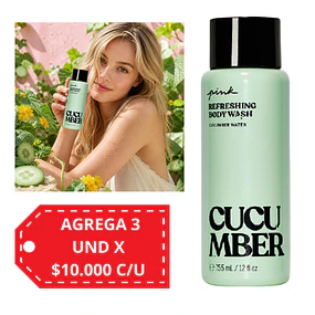 Shower Gel / Jabón de Baño Pink Victorias Secret 355 ML - CUCUMBER 