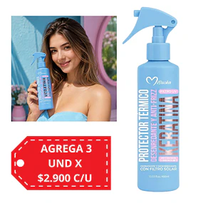 Termo Protector de Calor, Desenredante & Anti frizz Misucka - 180ML - KERATINA 