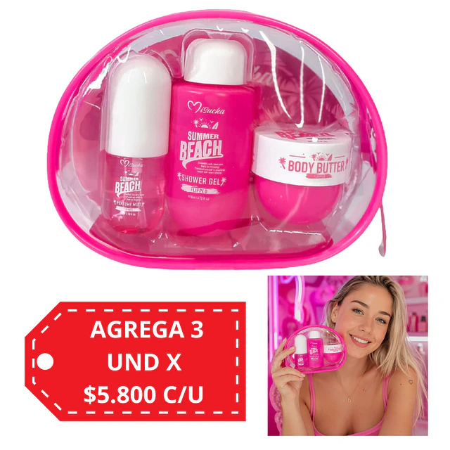 Mini Set Misucka Showe Gel, Body Mist y Manteca Corporal - 3 Piezas Flipped
