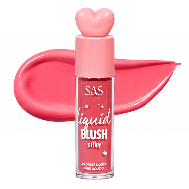 Rubor Liquido SAS Cosmetics Silki - TONO 01 - SAC201A