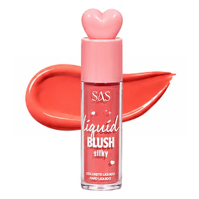 Rubor Liquido SAS Cosmetics Silki - TONO 04 - SAC201A