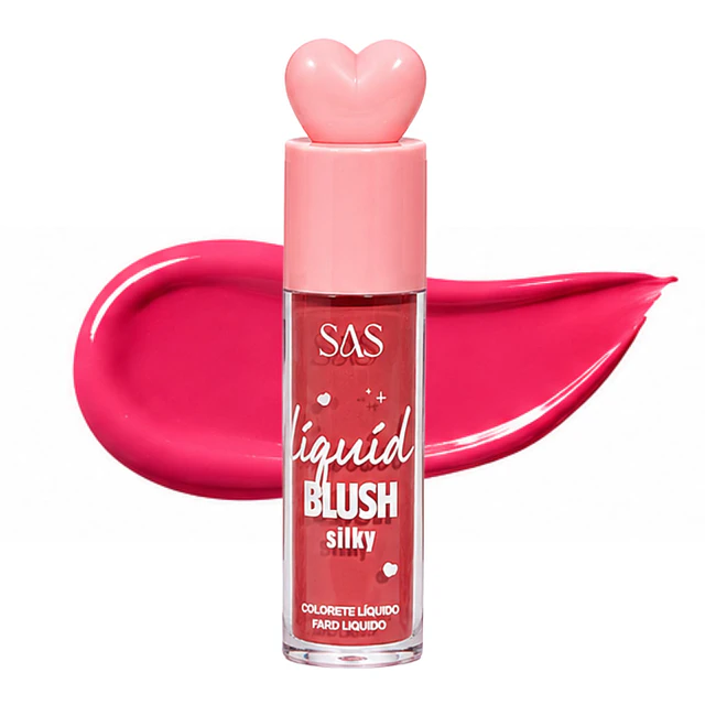 Rubor Liquido SAS Cosmetics Silki - TONO 05 - SAC201A