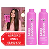 Pack de Shampoo y Acondicionador La Bella Liss - Ácido Glicólico 600 ML 