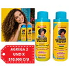 Pack Shampoo y Acondicionador Glatten Professional - Rizos Fuertes 450 ML 