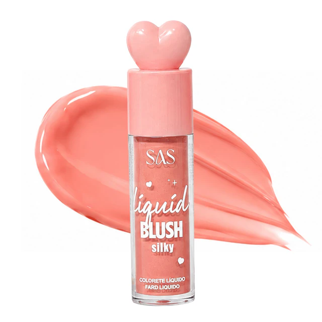 Rubor Liquido SAS Cosmetics Silki - TONO 09 - SAC201B