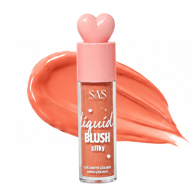 Rubor Liquido SAS Cosmetics Silki - TONO 11 - SAC201B