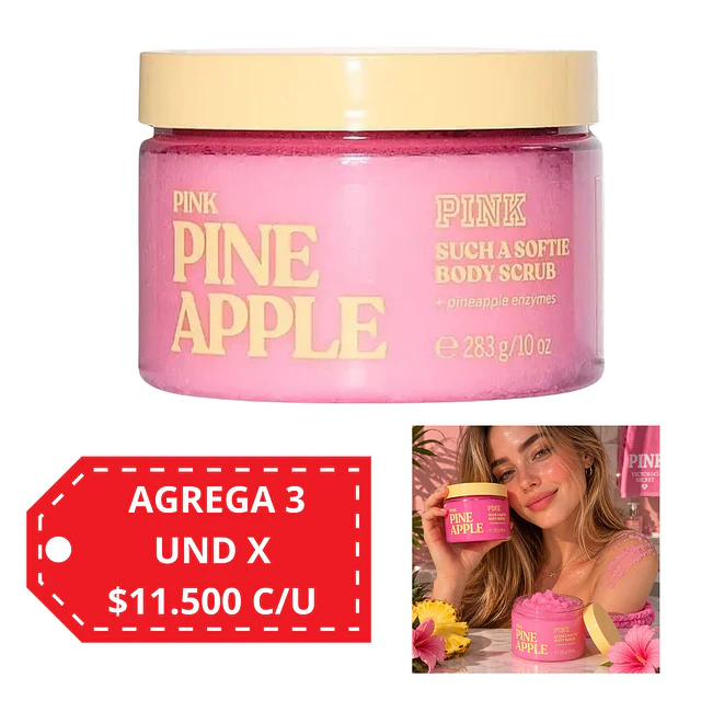 Exfoliante Corporal Pink Victorias Secret 283g - Pine Apple