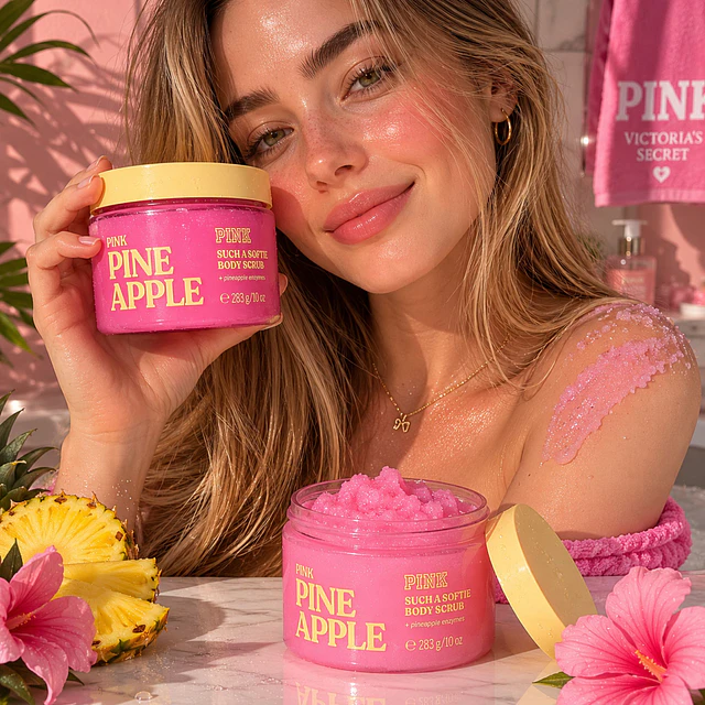 Exfoliante Corporal Pink Victorias Secret 283g - Pine Apple