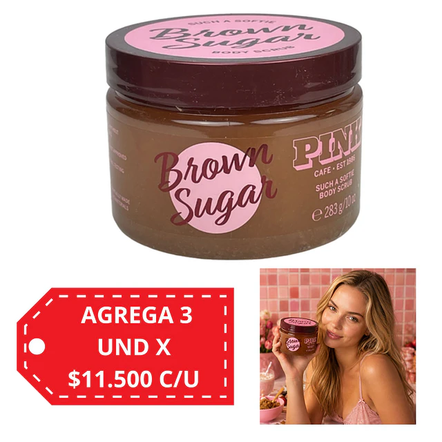 Exfoliante Corporal Pink Victorias Secret 283g - Brown Sugar