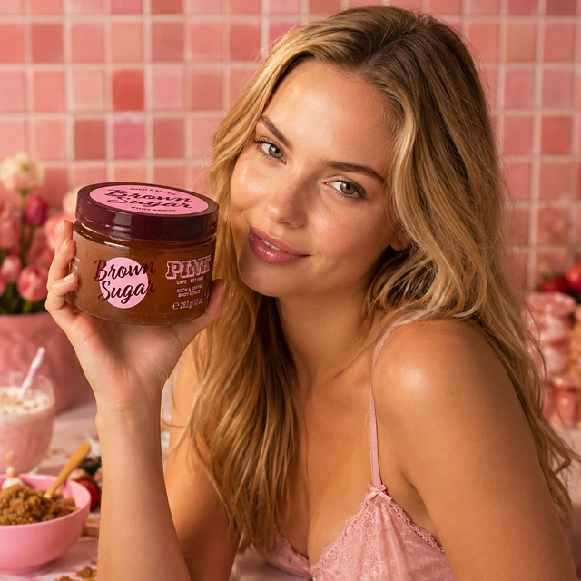 Exfoliante Corporal Pink Victorias Secret 283g - Brown Sugar