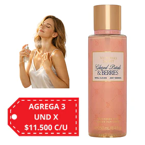Body Mist Victorias Secret 250 ML - GLAZED PETALS & BERRIES 