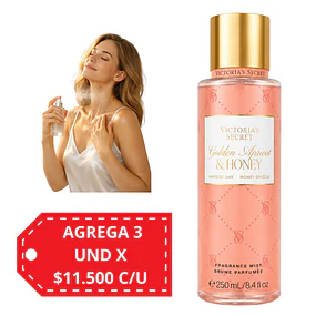 Body Mist Victorias Secret - GOLDEN APRICOT & HONEY 