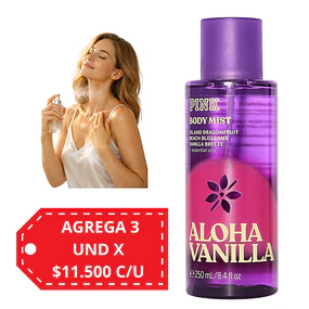Body Mist Victorias Secret - ALOHA VANILLA PINK 