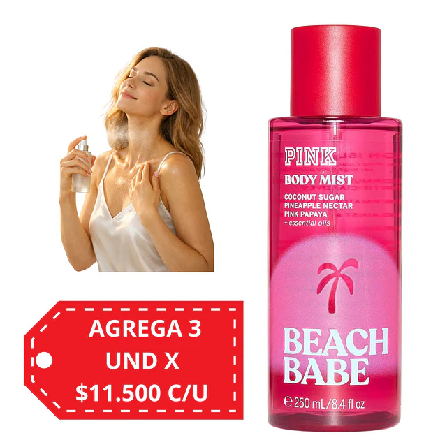 Body Mist Victorias Secret - BEACH BABE PINK