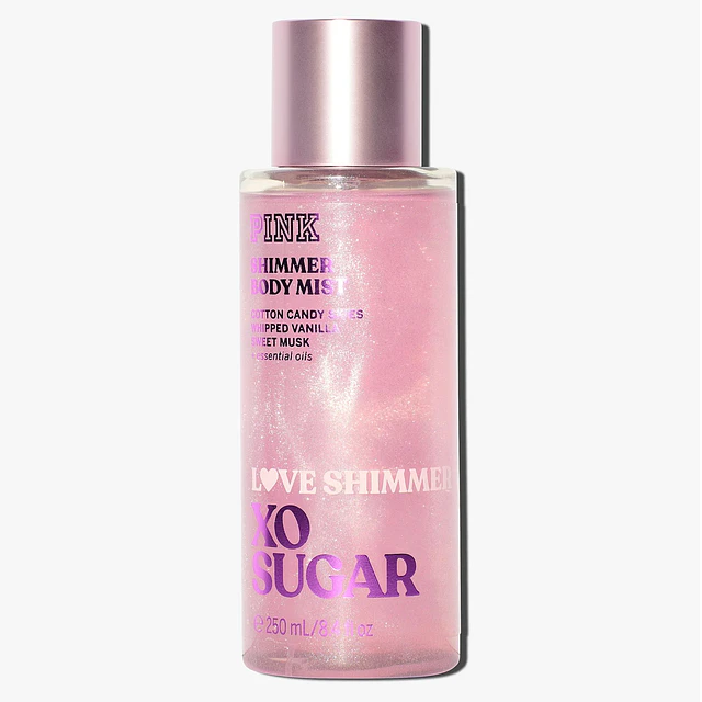 Body Mist Pink de Victorias Secret 250 ML - XO SUGAR SHIMMER