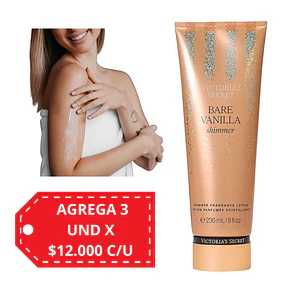 Loción Corporal Victorias Secret 236 ML - BARE VANILLA SHIMMER 