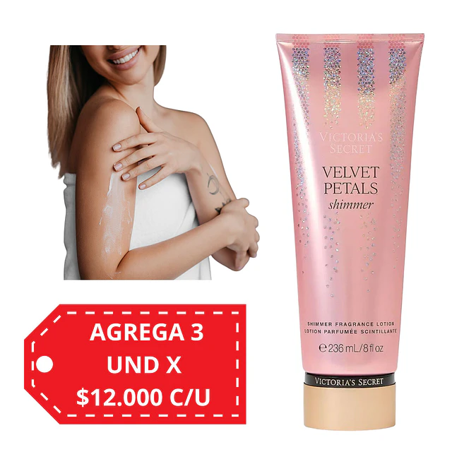 Loción Corporal Victorias Secret 236 ML - VELVET PETALS SHIMMER 