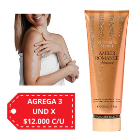 Loción Corporal Victorias Secret 236 ML - AMBER ROMANCE SHIMMER 