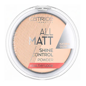 Polvo Compacto Catrice All Matt Shine Control Powder - 100 Natural Glow 