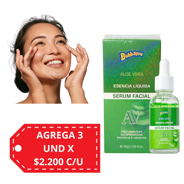 Serum Facial Bubbaluu - Aloe Vera 30g - 1872