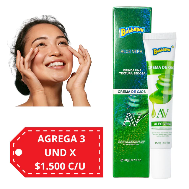 Crema de Ojos Bubbaluu - Aloe Vera 20g - 1888