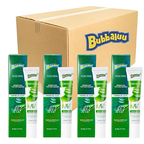 Caja de 12 Cremas de Ojos Bubbaluu - Aloe Vera 20g - 1888