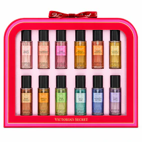 Set de Lujo Victorias Secret 12 Unidades de 75 ML - CAJA ROJA 