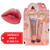 Set Balsamo Labial mas Brillo Labial Ushas - Durazno