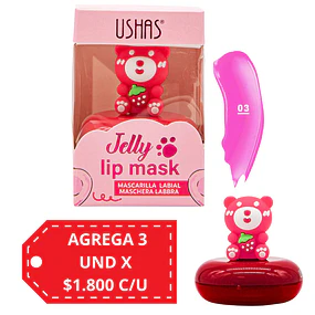 Mascarilla Labial Osito Jelly Ushas Tono 03 - 15473
