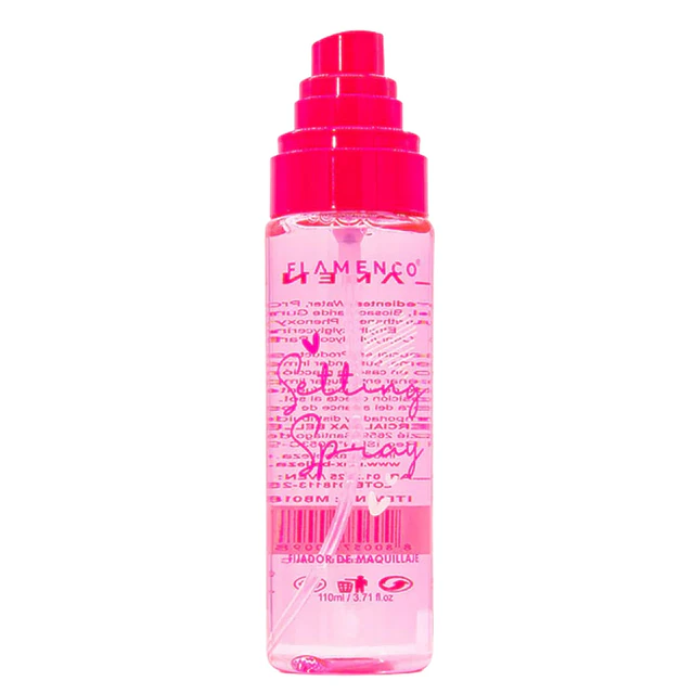 Spray Fijador de Maquillaje Setting Spray Flamingo 110 ml - 8113