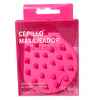 Cepillo Masajeador para Cuero Cabelludo Love Silicona - 3046