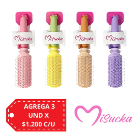 Cepillo para Peinado Miscuka Colores Surtidos - AY51 