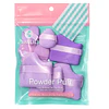 Set de Borlas para Maquillaje Powder Puff 8 Piezas Colores Surtidos - 3523