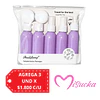 Set de Viaje con Botellas y Envases Recargables 7 Piezas - 2032
