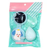 Set de Esponjas más un Cepillo con Espejo de Cartera Colores Surtidos - 3524