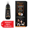 Shampoo para Cubrir Canas Disaar Colágeno y Argán - Negro 400 ml 5028-1