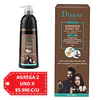Shampoo para Cubrir Canas Disaar Ginseng Color - Café 400 ml 5104-1