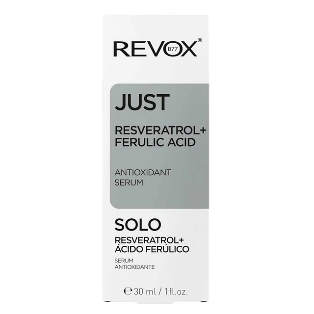 Serum Facial Resveratrol y Acido Ferulico Revox Just 30 ml