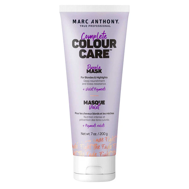 Mascarilla Matizante Violeta para Cabellos Rubios Marc Anthony 200 g