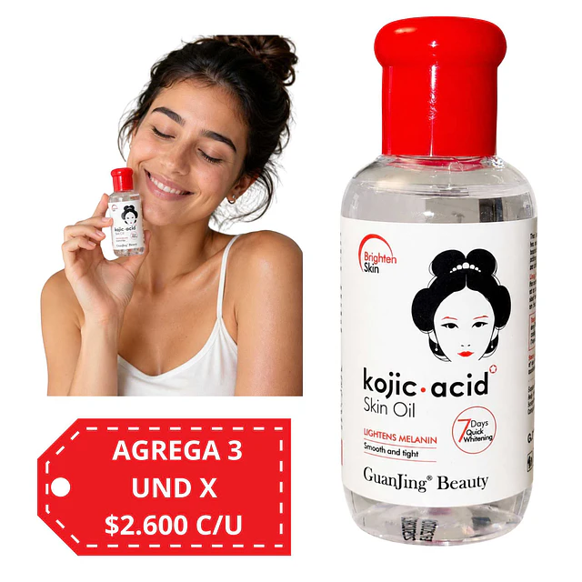 Aceite Corporal con Acido Kojico GuanJing Beauty